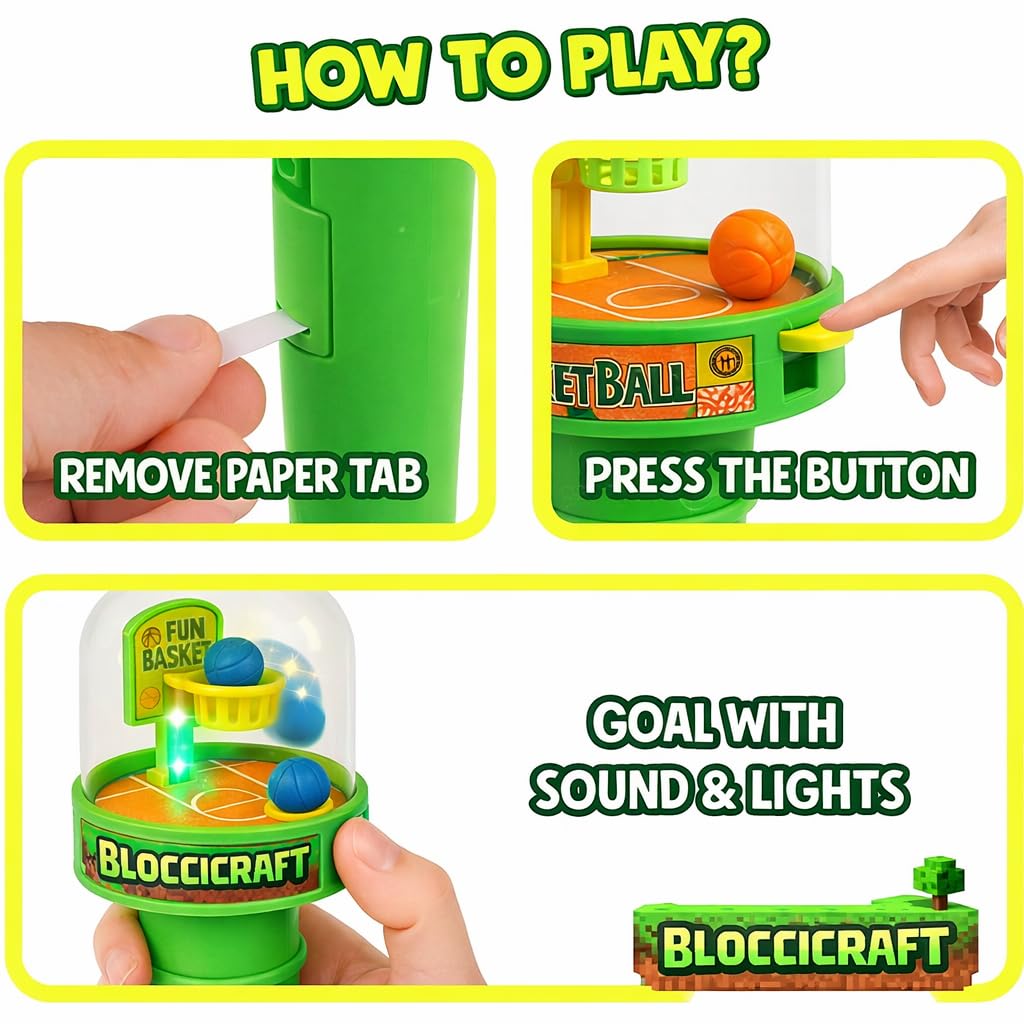 Mini Handheld Finger Basketball Shooting Game Indoor Toy