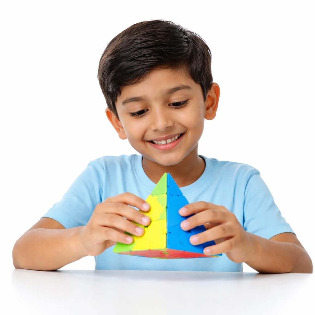Pyraminx 3*3 Triangle Speed Cube Puzzle Kids