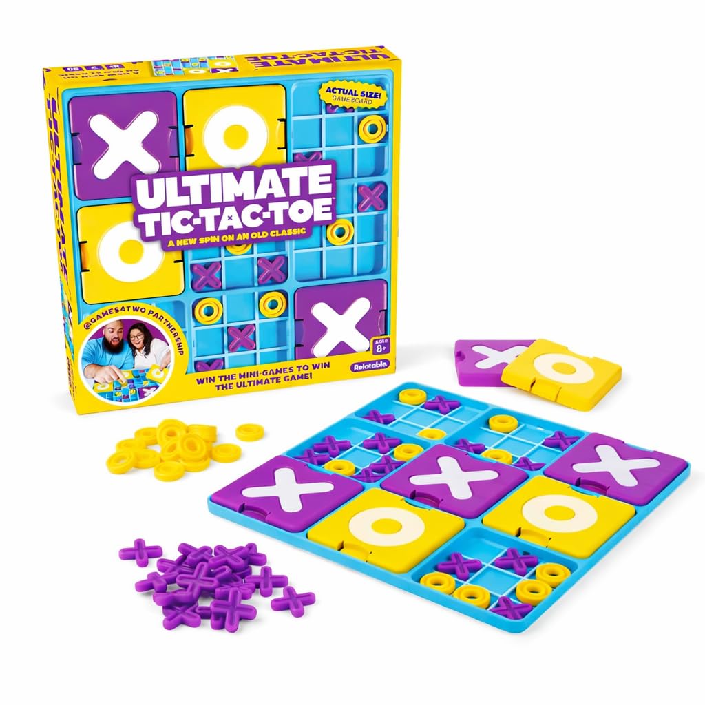 Ultimate Tic Tac Toe by Relatable, XOX Exciting Board Games