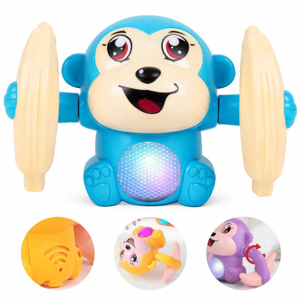 Dancing Monkey Musical Toy Voice Activated Rolling & Spinning