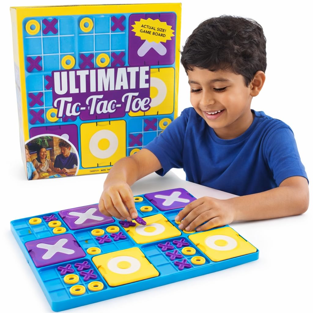 Ultimate Tic Tac Toe by Relatable, XOX Exciting Board Games