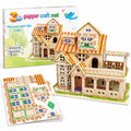Premium 3D DIY House Puzzle Kit for Kids